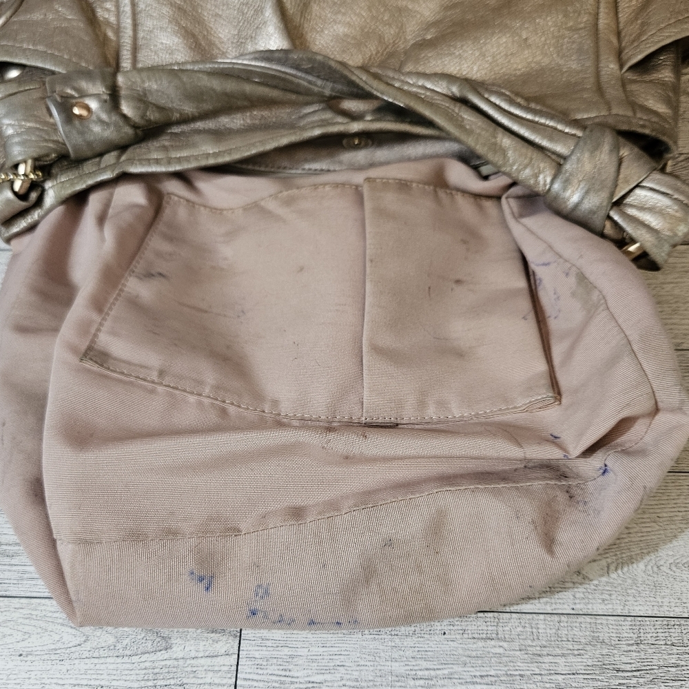 Coach Limited Release Parker Metallic Leather Shoulder Bag Purse LO882-13466 - Picture 10 of 16
